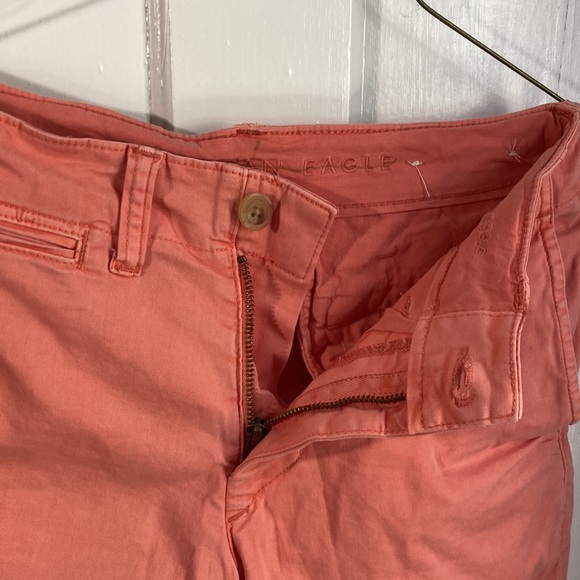 American Eagle salmon pink shorts - Picture 4 of 8